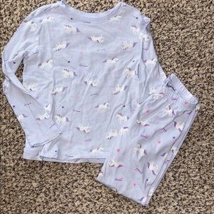 Old Navy Blue Pajama Set Matching Comfort